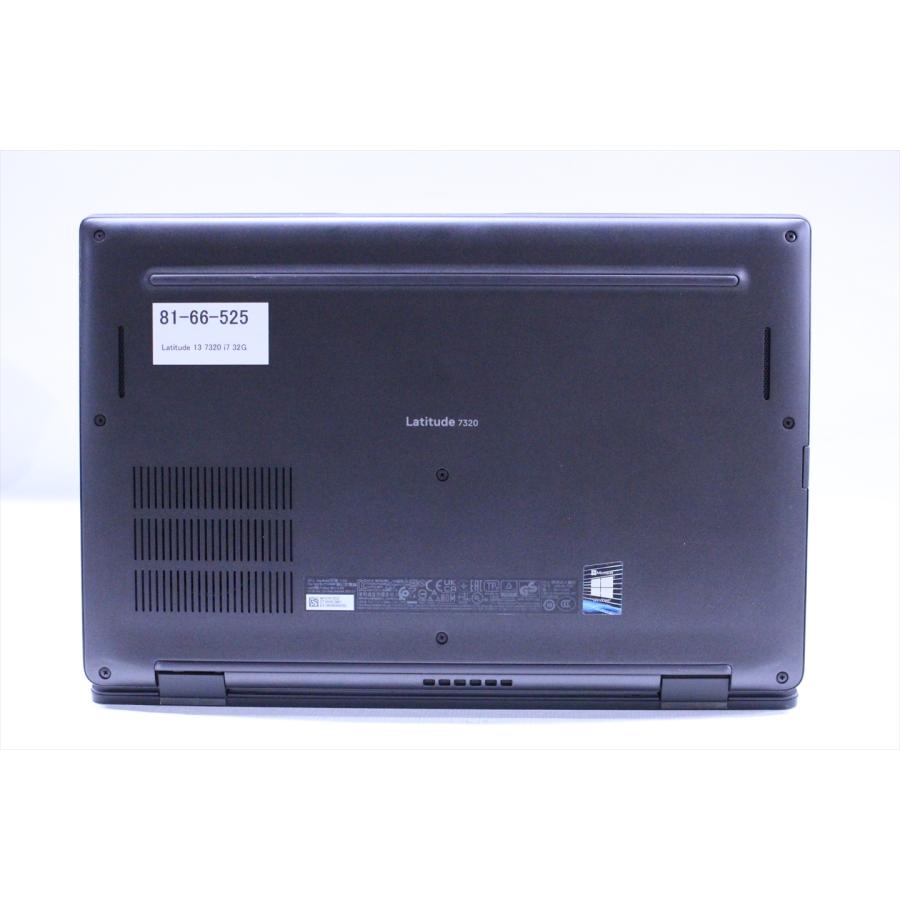 即配 良品 2022年32Gパワフルモデル 11世代Corei7 Latitude 13 7320 i7-1185G7 32G 512G 13.3FHD Thunderbolt4 WiFi6 Office Win11 ノートパソコン AAA評価の画像