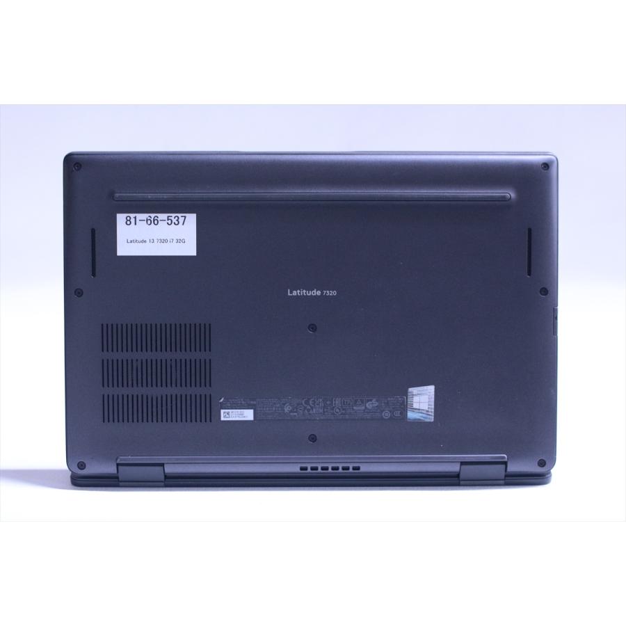 即配 良品 2022年32Gパワフルモデル 11世代Corei7 Latitude 13 7320 i7-1185G7 32G 512G 13.3FHD Thunderbolt4 WiFi6 Office ノートパソコン AAA評価の画像