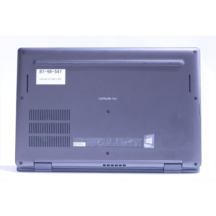 即配 良品 2022年32Gパワフルモデル 11世代Corei7 Latitude 13 7320 i7-1185G7 32G 512G 13.3FHD Thunderbolt4 WiFi6 Office Win11 ノートパソコン AAA評価の画像