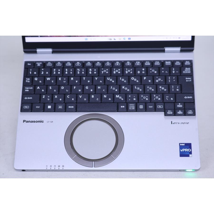 Let's note SR パナソニック レッツノート 累積時間少 2023年快速