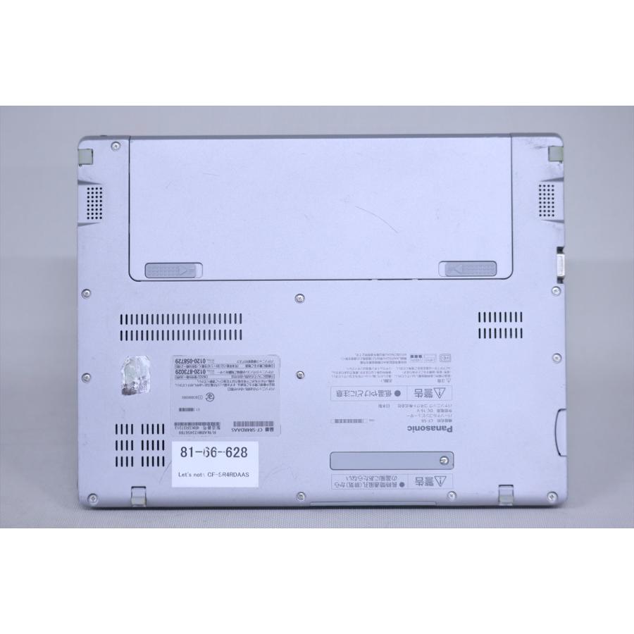 パナソニック レッツノート 2023年快速モデル 13世代Corei5 Let's note CF-SR4RDAAS i5-1345U 16G 256G 12.4WUXGA+ Wi-Fi6E リカバリ バッテリー良 BAA評価の画像