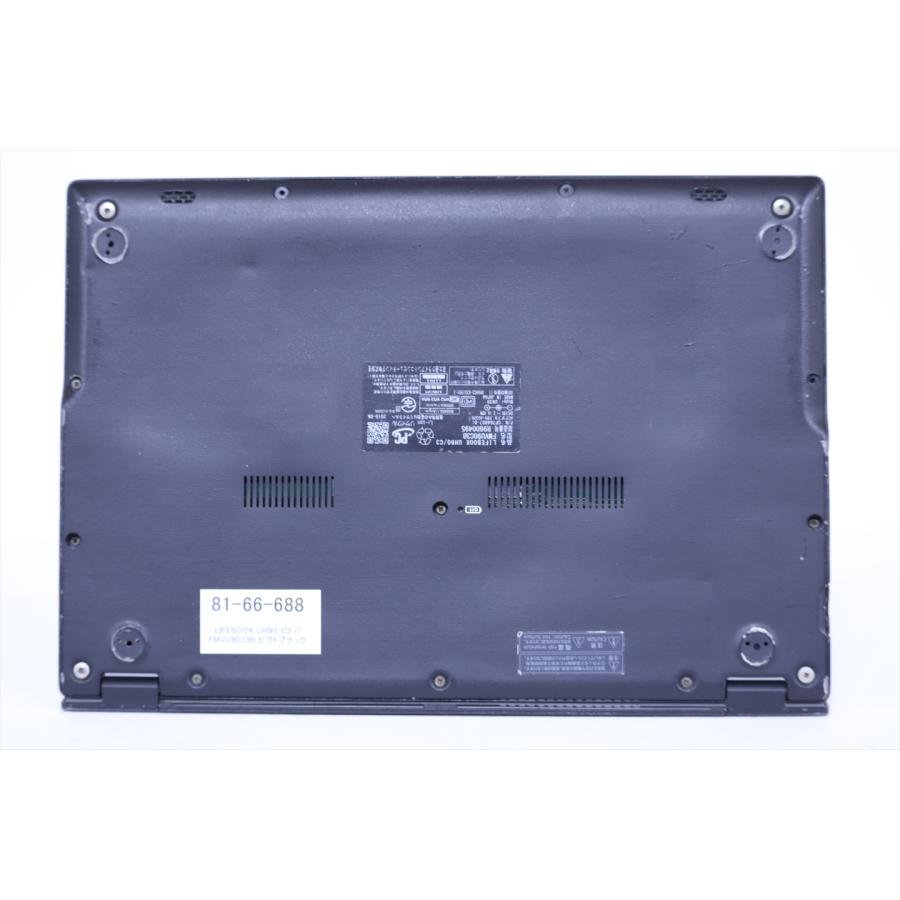 LIFEBOOK UH 即配 バッテリー良 パワフル薄軽量約898gモデル Corei7