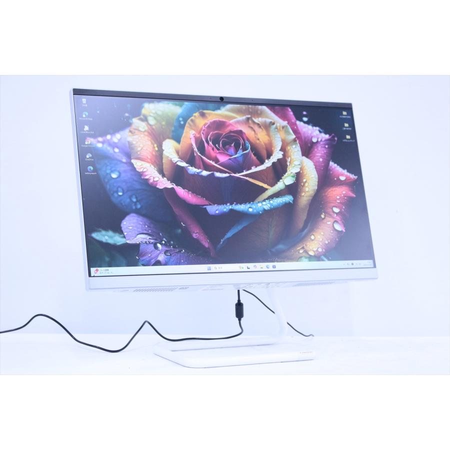 レノボ 狭額縁スタイリッシュPC Lenovo Ideacentre A340 i5-8400T 8G 1.0TB+Optane16G 23.8FHD Office Win11 純正品付属 ABA評価の画像