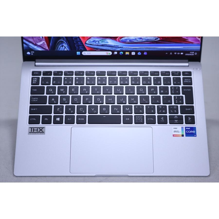 マウスコンピューター 良好品 2021年32G軽量クリエイターモデル DAIV 4P 21054P-TGL i7-1165G7 32G 512G 14.0WUXGA Wi-Fi6 バッテリー良 AAA評価の画像