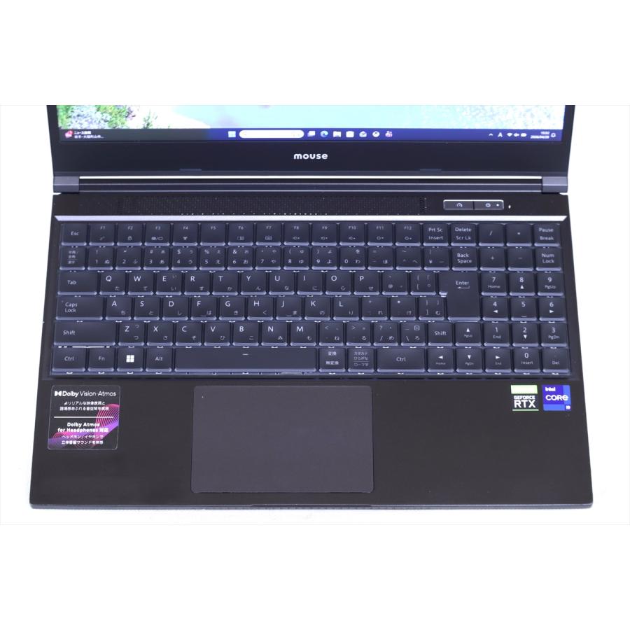 マウスコンピューター 良品 RTX3070 2021年32G搭載ハイパワーモデル 12世代Corei9 G-Tune H5 2210H5-ADLABW11 i9-12900H 32G 2TB 15.6WQHD Wi-Fi6 A+AA評価の画像
