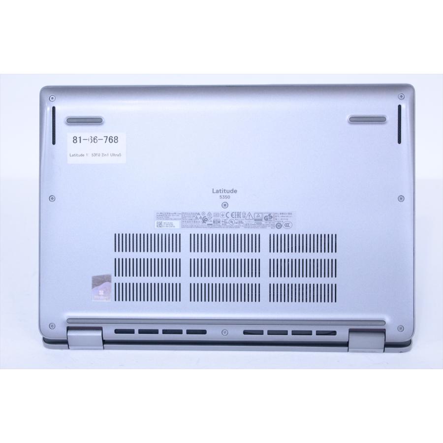 DELL 2024年AI特化NPU搭載2in1モデル Latitude 13 5350 Ultra5 135U 16G 256G 13.3FHDタッチ Wi-Fi6E Office リカバリ AAA評価の画像