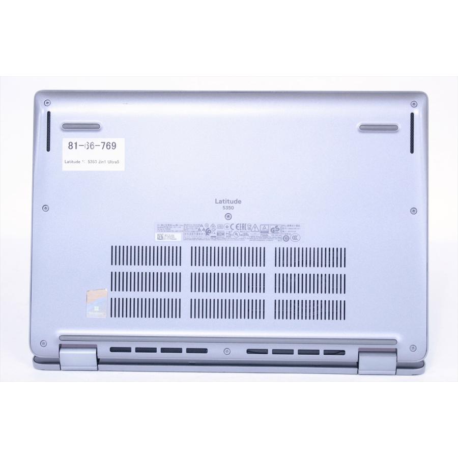 DELL 2024年AI特化NPU搭載2in1モデル Latitude 13 5350 Ultra5 135U 16G 256G 13.3FHDタッチ Wi-Fi6E Office リカバリ AAA評価の画像