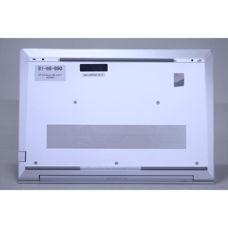ノートパソコン 2023年薄型パワフル 13世代Corei7 HP EliteBook 630 G10 i7-1355U 16G 512G 13.3FHD Wi-Fi6E Office リカバリ BAA評価の画像