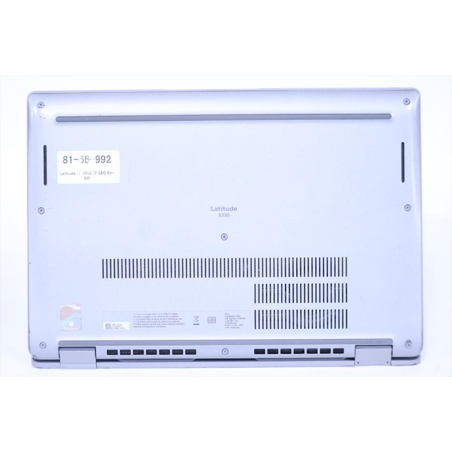 DELL 2023年パワフル32Gモデル 12世代Corei7 Latitude 13 5330 i7-1265U 32G 256G 13.3FHD Wi-Fi6E Office バッテリー良 BBA評価の画像
