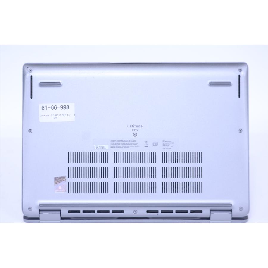 DELL 2023年パワフル32Gモデル 13世代Corei7 Latitude 13 5340 i7-1365U 32G 256G 13.3FHD Wi-Fi6E Office バッテリー良 BAA評価の画像
