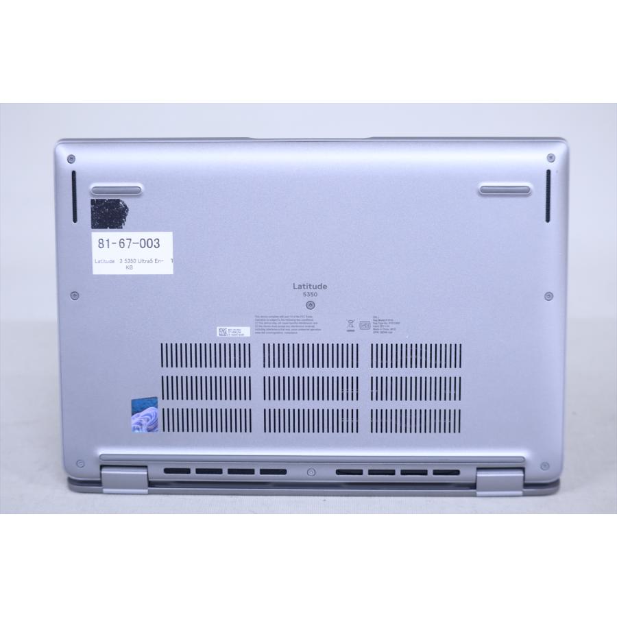 DELL 2024年AI特化NPU搭載モデル Latitude 13 5350 Ultra5 135U 16G 256G 13.3FHD Wi-Fi6E Office バッテリー良 BAA評価の画像