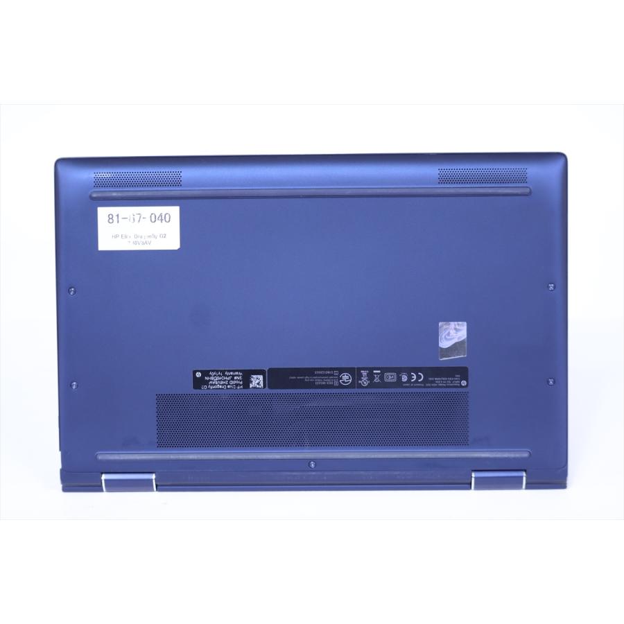 ノートパソコン 2023年快速2in1タブレットモデル HP Elite Dragonfly G2 i5-1135G7 16G 256G 13.3FHDタッチ Wi-Fi6 Office Win11 BAA評価の画像