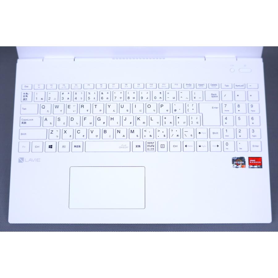 NEC 美品 バッテリー良 2022年Ryzen7モデル LAVIE N15 N1565/AAW パールホワイト Ryzen74700U 8G 256G 15.6FHD Wi-Fi6 リカバリ SAA評価の画像