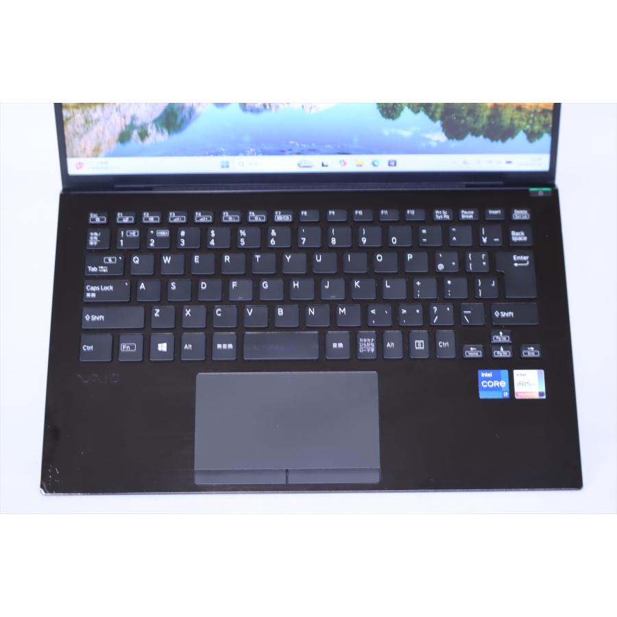 ノートパソコン 2021年4K液晶32Gパワフルモデル 11世代Corei7 VAIO Pro PK VJPK211 i7-1165G7 32G 1.0TB 14.0UHD 4K Wi-Fi6 バッテリー良 BBA評価の画像