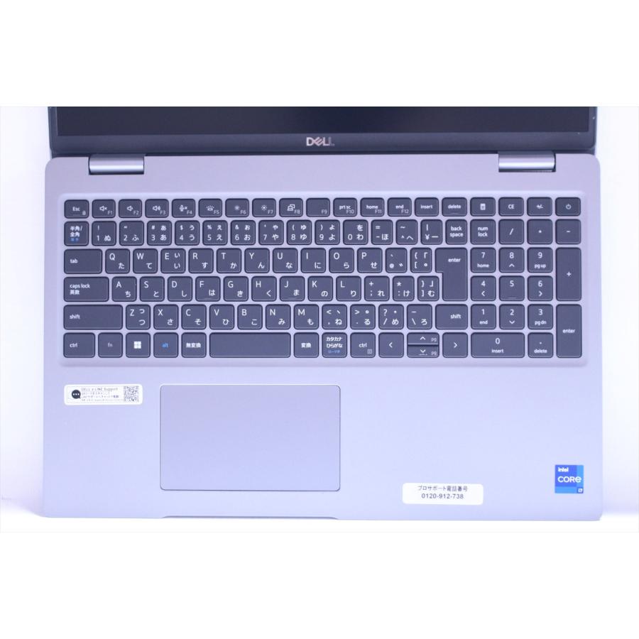 DELL 良好品 2023年パワフルモデル 12世代Corei7 Latitude 15 5530 i7-1265U 16G 1.0TB 15.6FHD Thunderbolt4 Wi-Fi6E Office AAA評価の画像