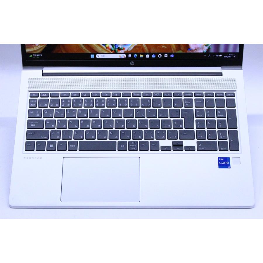 ノートパソコン 良好品 2023年薄型パワフルモデル 12世代Corei7 HP ProBook 450 G9 i7-1255U 16G 512G 15.6FHD Wi-Fi6E Office AAA評価の画像