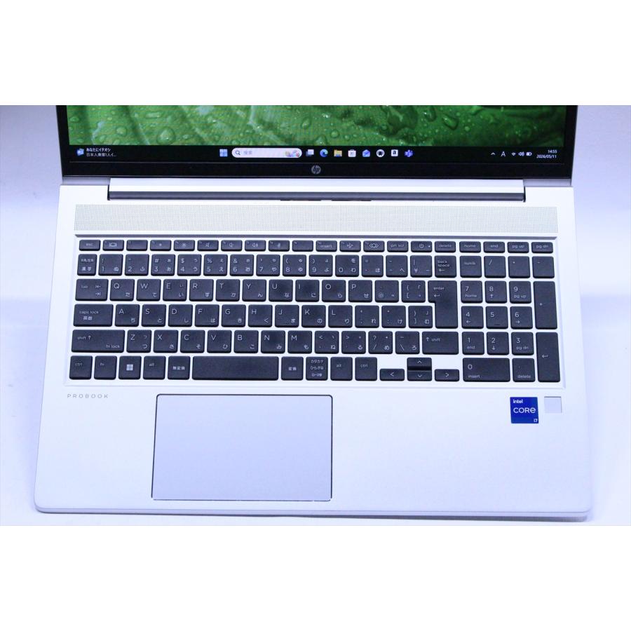 ノートパソコン 良好品 2023年薄型パワフルモデル 12世代Corei7 HP ProBook 450 G9 i7-1255U 16G 512G 15.6FHD Wi-Fi6E Office AAA評価の画像