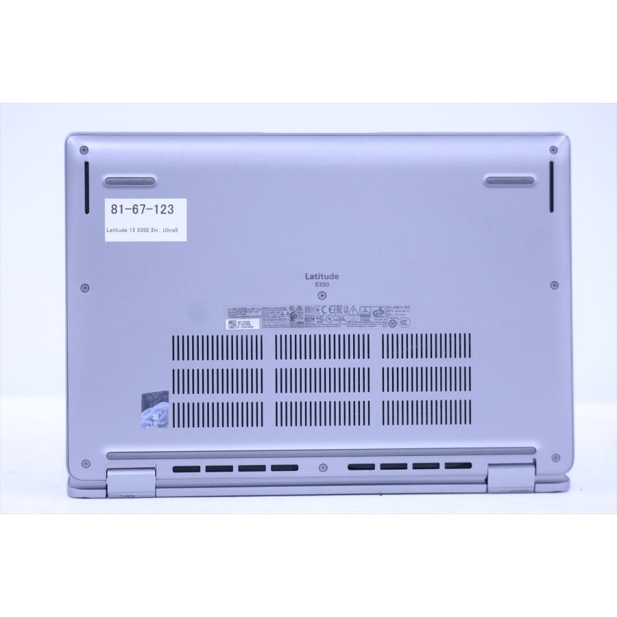 DELL 2024年AI特化NPU搭載2in1モデル Latitude 13 5350 Ultra5 135U 16G 256G 13.3FHDタッチ Wi-Fi6E Office Win11 BAA評価の画像