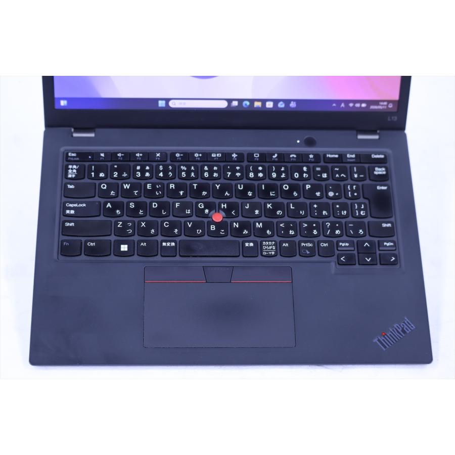 レノボ 良好品 2022年パワフルモデル 12世代Corei7 ThinkPad L13 Gen3 i7-1255U 16G 512G 13.3WUXGA Wi-Fi6 Office Win11 AAA評価の画像