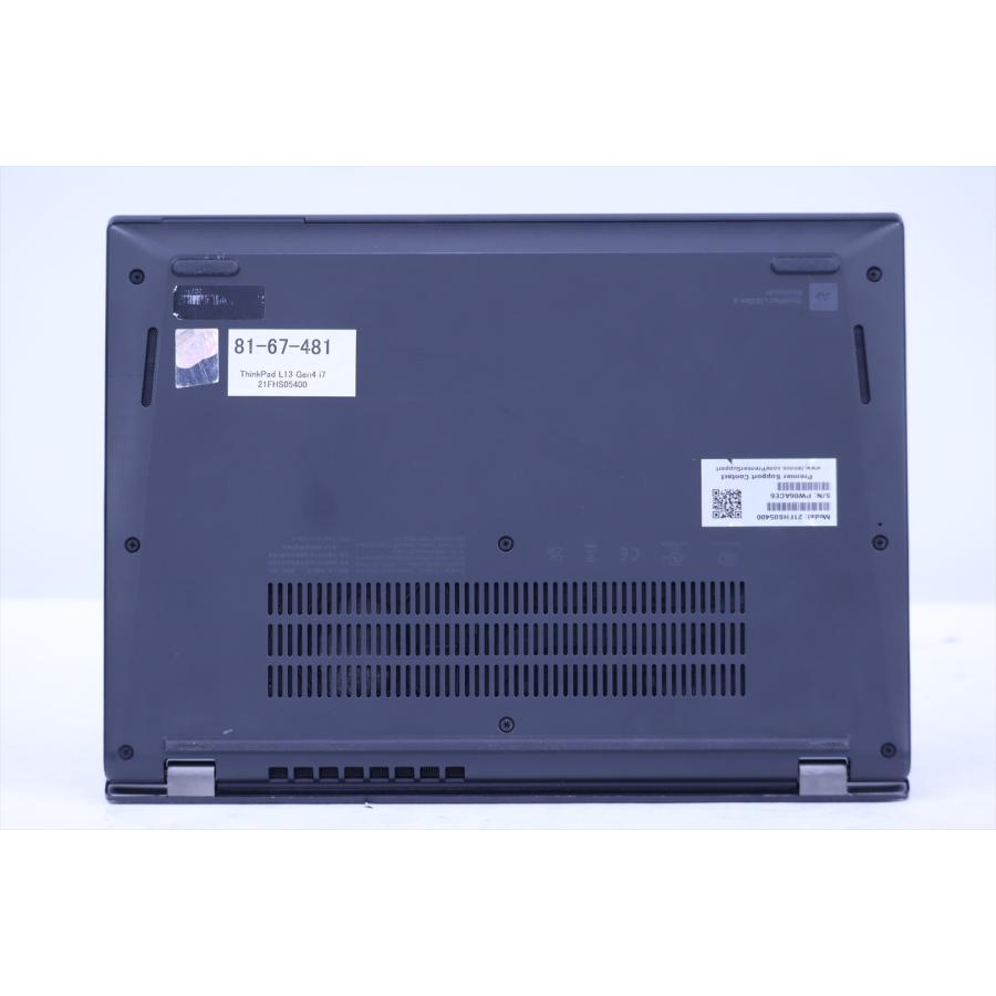レノボ 良好品 2023年パワフルモデル 13世代Corei7 ThinkPad L13 Gen4 i7-1355U 16G 512G 13.3WUXGA Wi-Fi6 Office Win11 AAA評価の画像