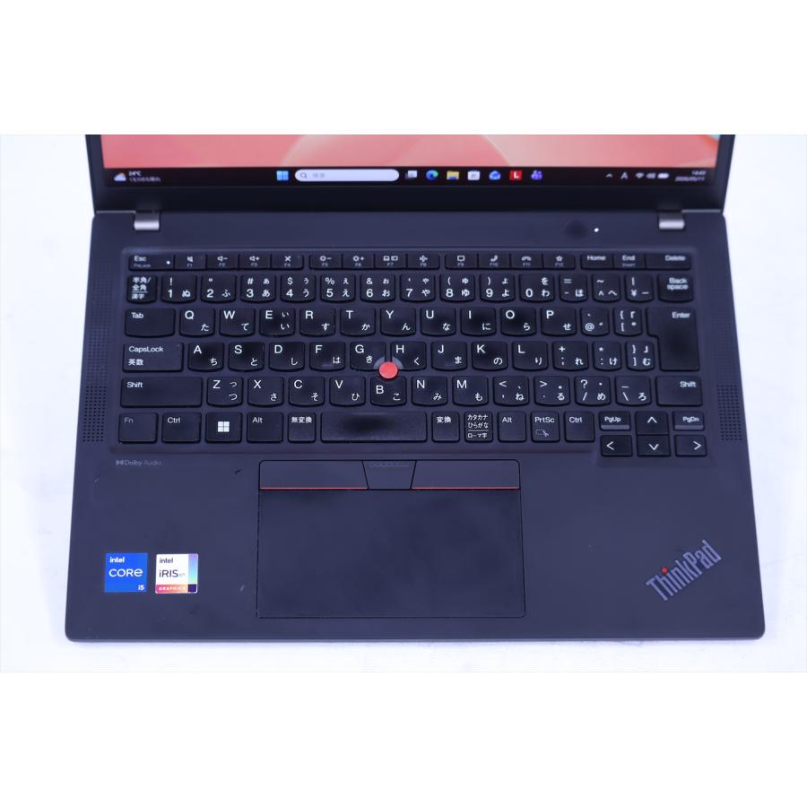 レノボ 2023年快速モデル 13世代Corei5 ThinkPad X13 Gen4 i5-1335U 16G 256G 13.3WUXGA Wi-Fi6E Office Win11 BAA評価の画像