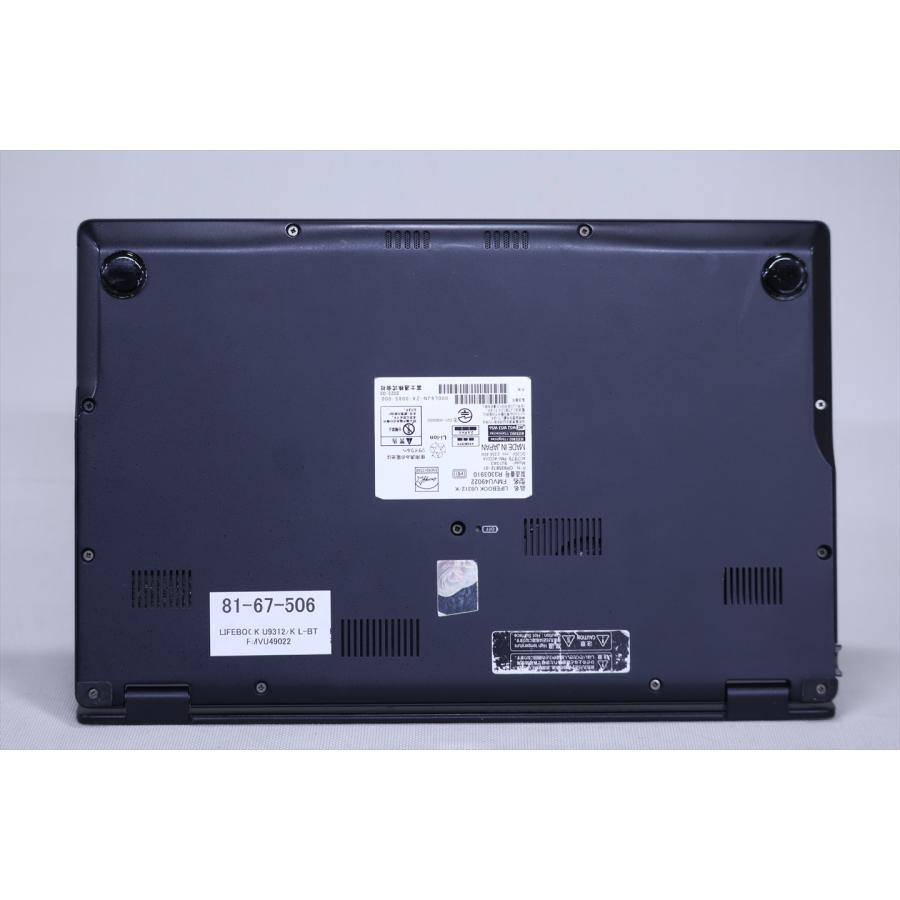 富士通 良好品 2023年軽量快速モデル 12世代Corei5 LIFEBOOK U9312/K L-BT i5-1245U 16G 256G 13.3FHD Wi-Fi6E Office Win11 AAA評価の画像