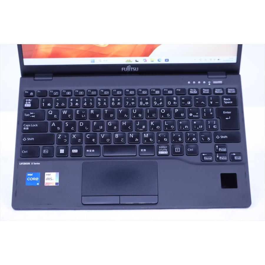 【美品】LIFEBOOK U9312/K 16GB i5 2023年 12世代 LIFEBOOK U 富士通 良好品 2023年軽量快速モデル 12世代Corei5 U9312/K