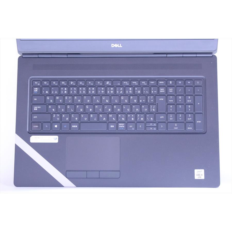 DELL RTX4000搭載32Gパワフルモデル 10世代Corei9 Precision 7750 i9-10885H 32G 512G 17.3FHD Wi-Fi6 Office Win11 BAA評価の画像