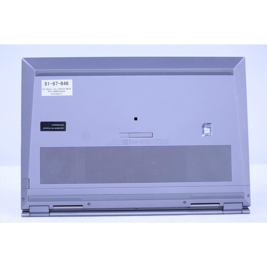 ノートパソコン RTX A4000 2021年64Gハイパワーモデル 11世代Corei9 HP ZBook Fury 15.6inch G8 LTE i9-11950H 64G 2.0TB 15.6FHD Wi-Fi6 BAA評価の画像