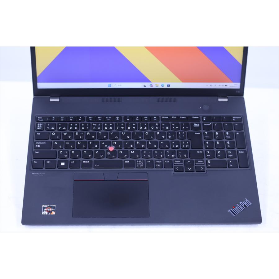 ThinkPad T レノボ 良好品 2022年16型WUXGA液晶Ryzen5モデル T16 Gen1