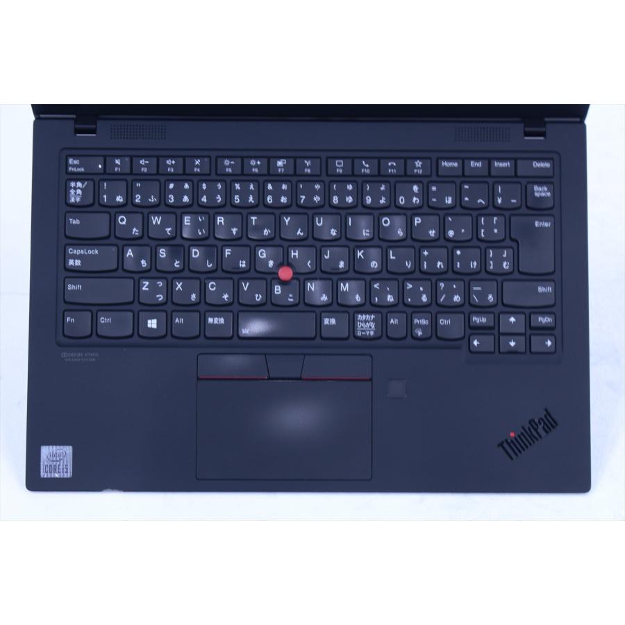 レノボ 2021年薄軽量快速モデル 10世代Corei5 ThinkPad X1 Carbon Gen8 i5-10210U 16G 256G 14.0FHD Wi-Fi6 Office BAA評価の画像