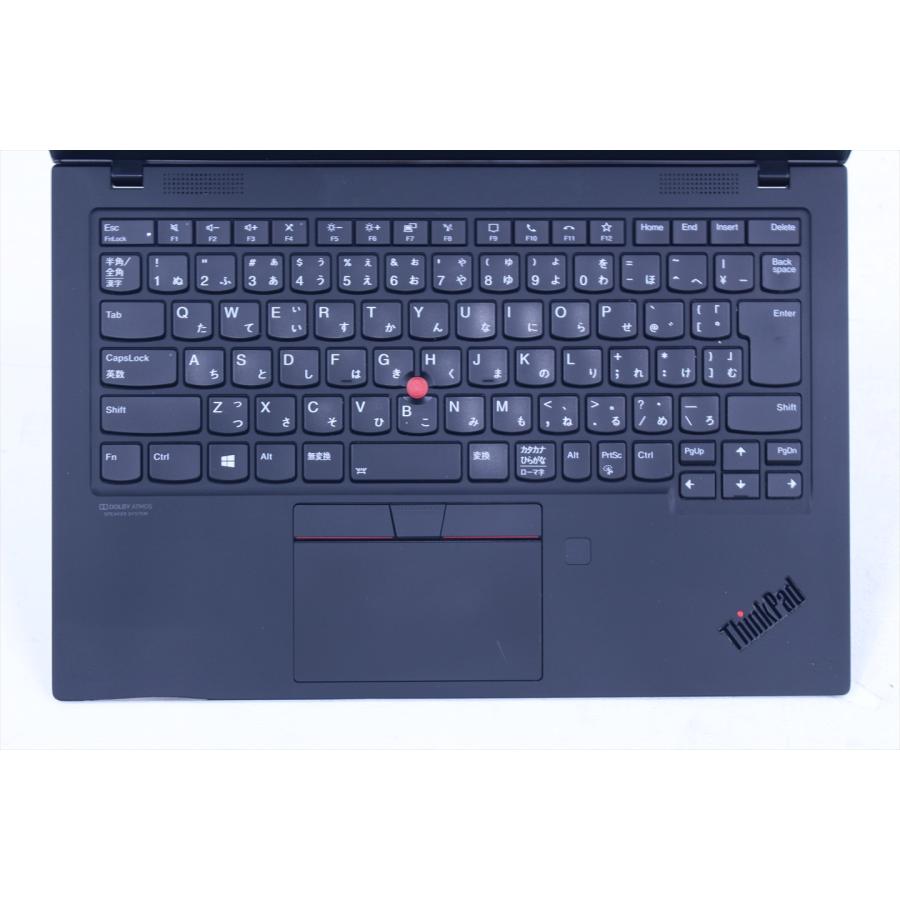 レノボ 2021年薄軽量快速モデル 10世代Corei5 ThinkPad X1 Carbon Gen8 i5-10210U 16G 256G 14.0FHD Wi-Fi6 Office BAA評価の画像