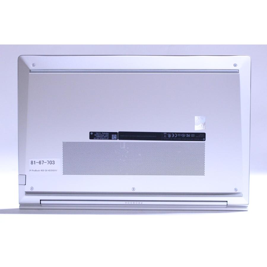 ノートパソコン 良品 2023年薄型モデル 12世代Corei5 HP ProBook 450 G9 i5-1235U 8G 256G 15.6FHD Wi-Fi6 Office Win11 バッテリー良 A+AA評価の画像