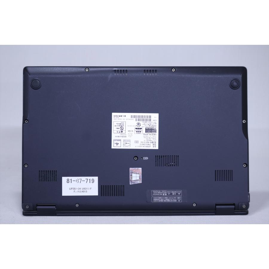 富士通 良好品 2022年軽量快速モデル 11世代Corei5 LIFEBOOK U9311/F i5-1145G7 16G 256G 13.3FHD Thunderbolt4 Wi-Fi6 AAA評価の画像