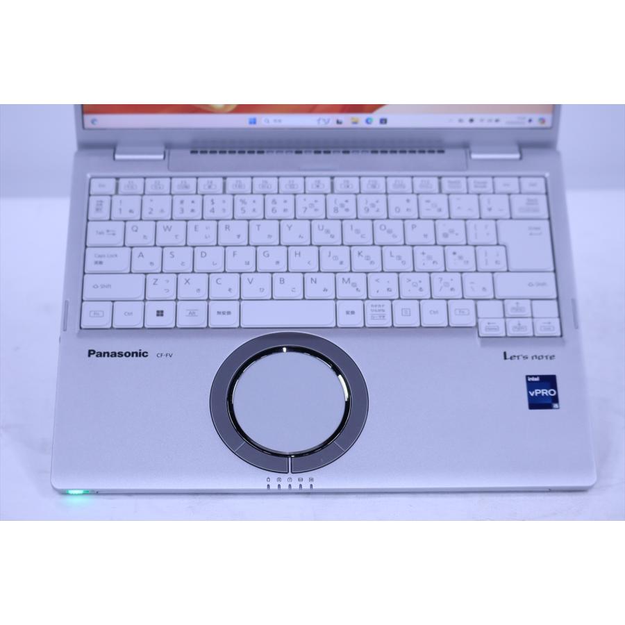 パナソニック レッツノート 良好品 累積時間少 2023年QHD液晶快速モデル Let's note CF-FV4RDAAS i5-1345U 16G 256G 14.0QHD Wi-Fi6E リカバリ AAA評価の画像