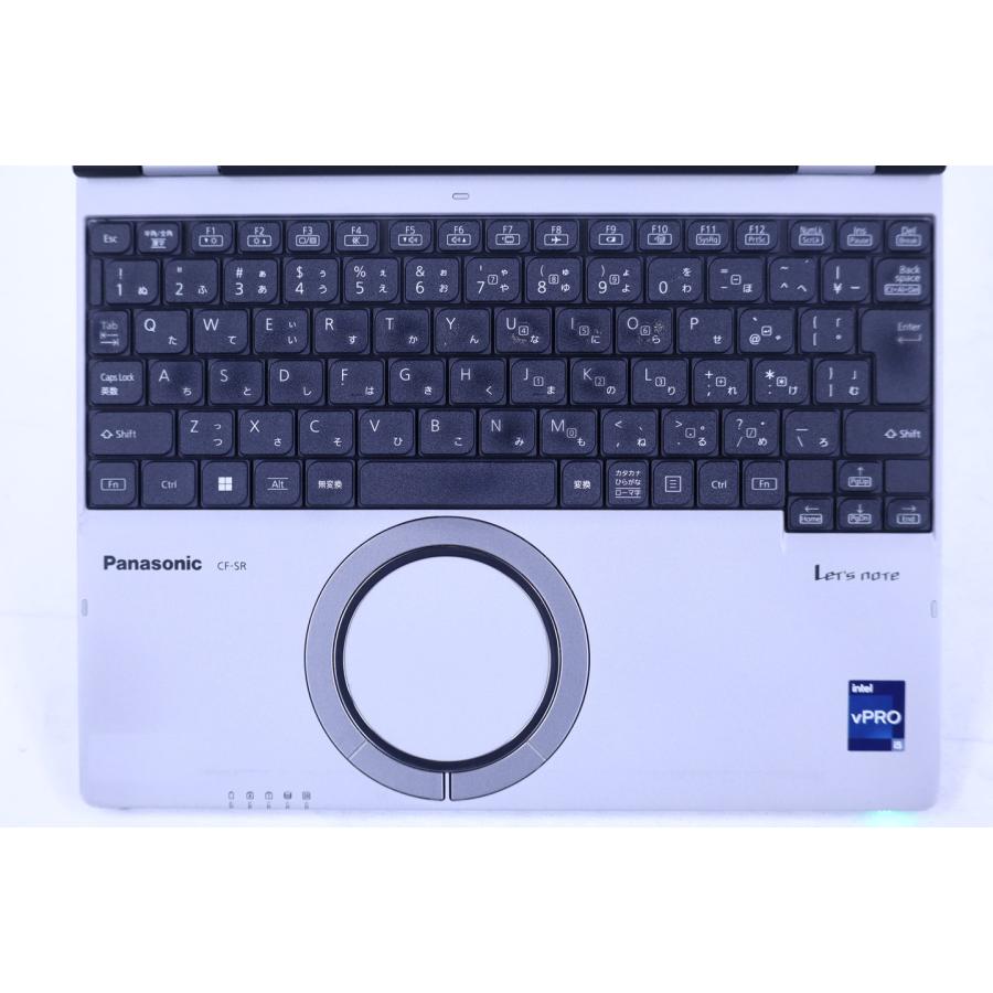 パナソニック レッツノート バッテリー良 13世代Corei5 Let's note CF-SR4RFAAS LTE i5-1345U 16G 256G 12.4WUXGA+ Thunderbolt4 Wi-Fi6E リカバリ -AA評価の画像