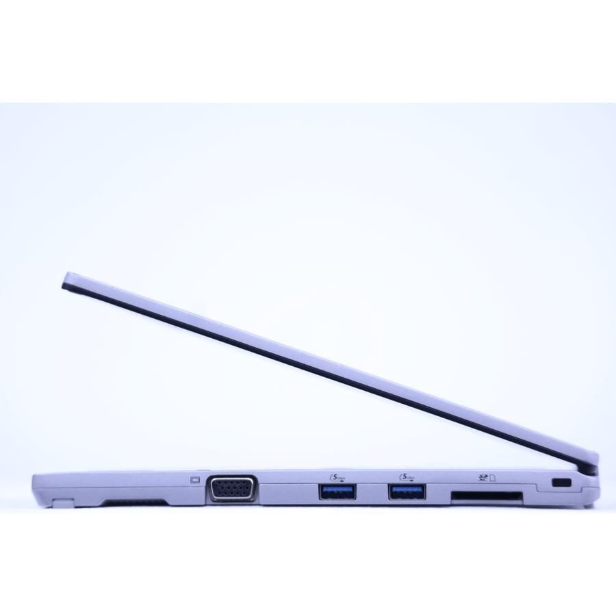 パナソニック レッツノート バッテリー良 13世代Corei5 Let's note CF-SR4RFAAS LTE i5-1345U 16G 256G 12.4WUXGA+ Thunderbolt4 Wi-Fi6E リカバリ -AA評価の画像
