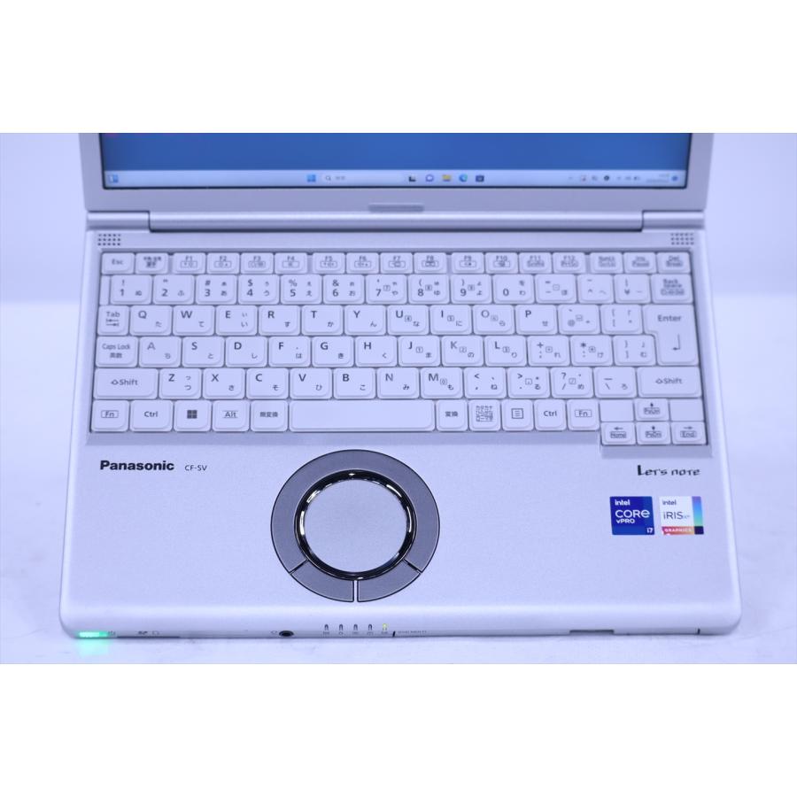パナソニック レッツノート 良好品 2021年DVD搭載パワフルモデル Corei7 CF-SV1SFKKS LTE i7-1185G7 16G 512G 12.1WUXGA DVD Wi-Fi6 リカバリ AAA評価の画像
