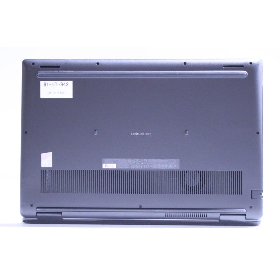 美品 DELL LATITUDE 3520 16GB バッテリー超良好 15型 Latitude（Dell） DELL 良好品 2022年快速モデル 11世代Corei5