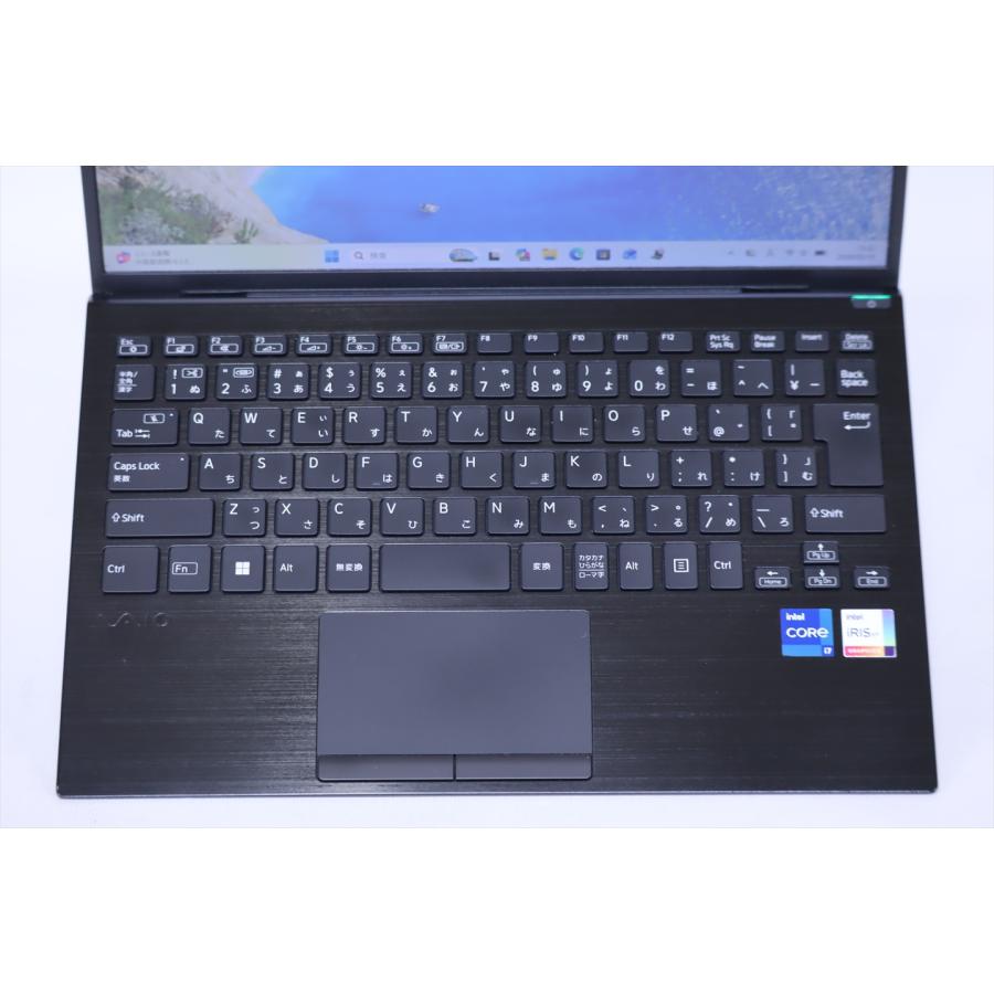 ノートパソコン 良好品 2022年32Gパワフルモデル 12世代Corei7 VAIO Pro PG VJPG218 i7-1255U 32G 256G 13.3FHD Wi-Fi6 バッテリー良 ABA評価の画像