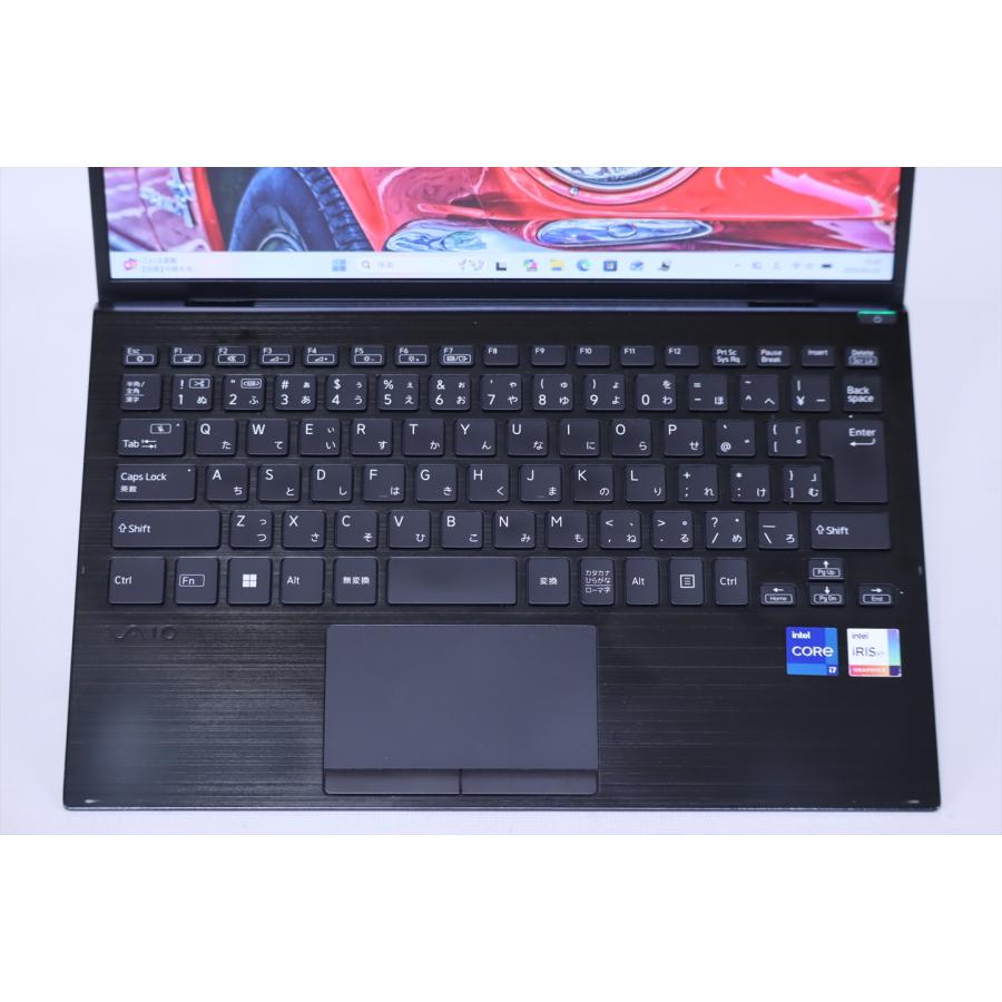ノートパソコン 2022年32Gパワフルモデル 12世代Corei7 VAIO Pro PG VJPG218 i7-1255U 32G 256G 13.3FHD Thunderbolt4 Wi-Fi6 Office Win11 BBA評価の画像