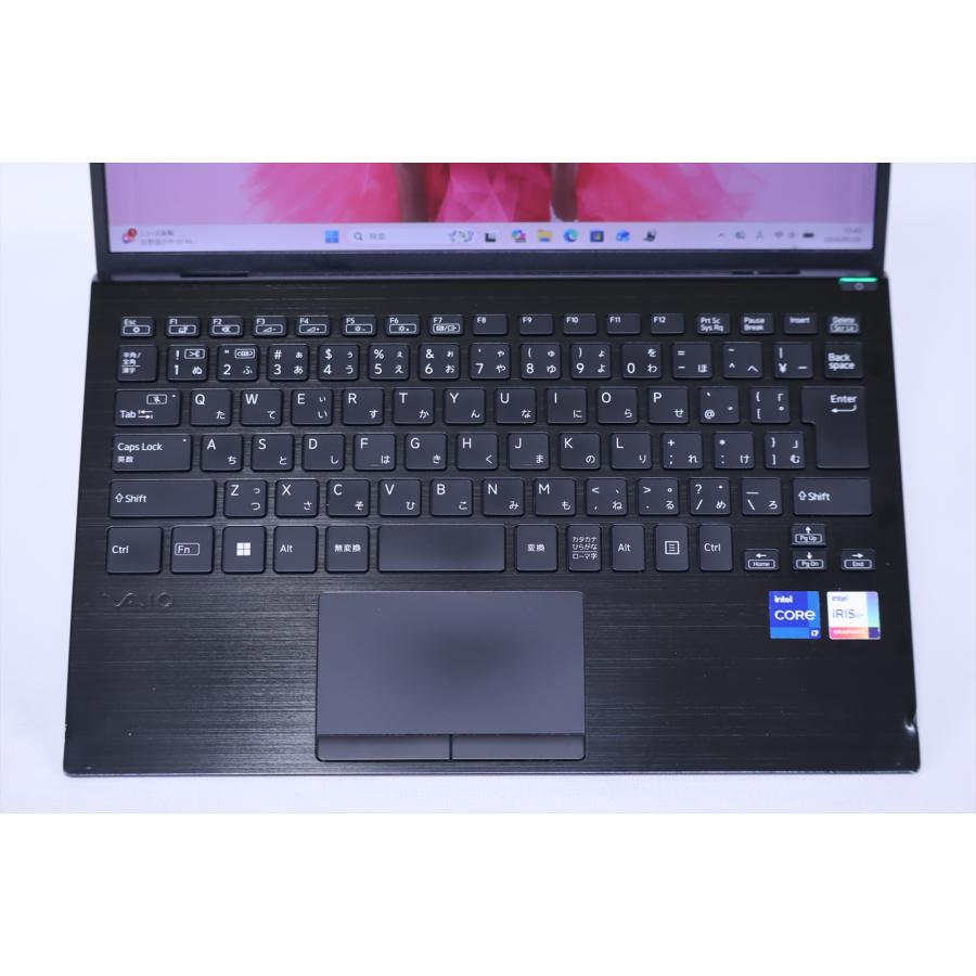 ノートパソコン T 2022年32Gパワフルモデル 12世代Corei7 VAIO Pro PG VJPG218 i7-1255U 32G 256G 13.3FHD Thunderbolt4 Wi-Fi6 Office Win11 BBA評価の画像