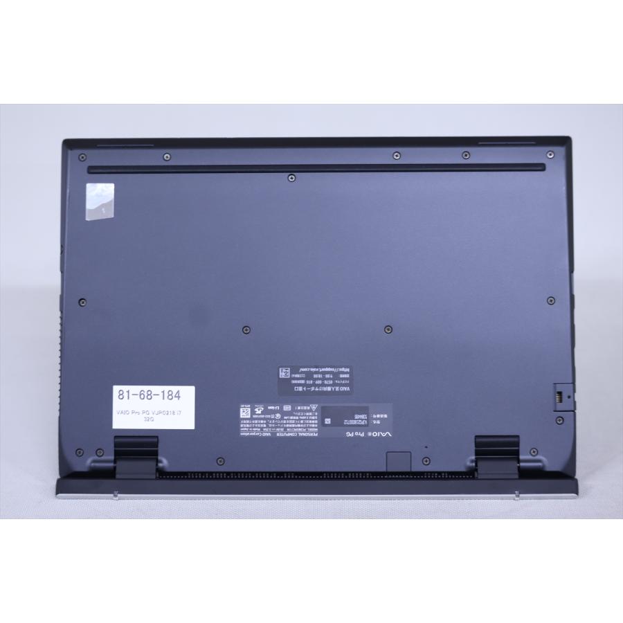 ノートパソコン 良好品 バッテリー良 2022年32Gパワフルモデル 12世代Corei7 VAIO Pro PG VJPG218 i7-1255U 32G 256G 13.3FHD Wi-Fi6 Office AAA評価の画像