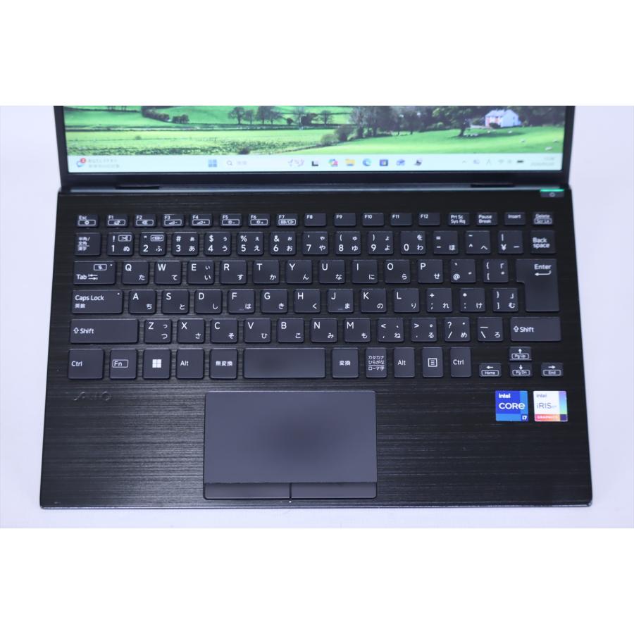 ノートパソコン T 2022年32Gパワフルモデル 12世代Corei7 VAIO Pro PG VJPG218 i7-1255U 32G 256G 13.3FHD Thunderbolt4 Wi-Fi6 Office Win11 BBA評価の画像