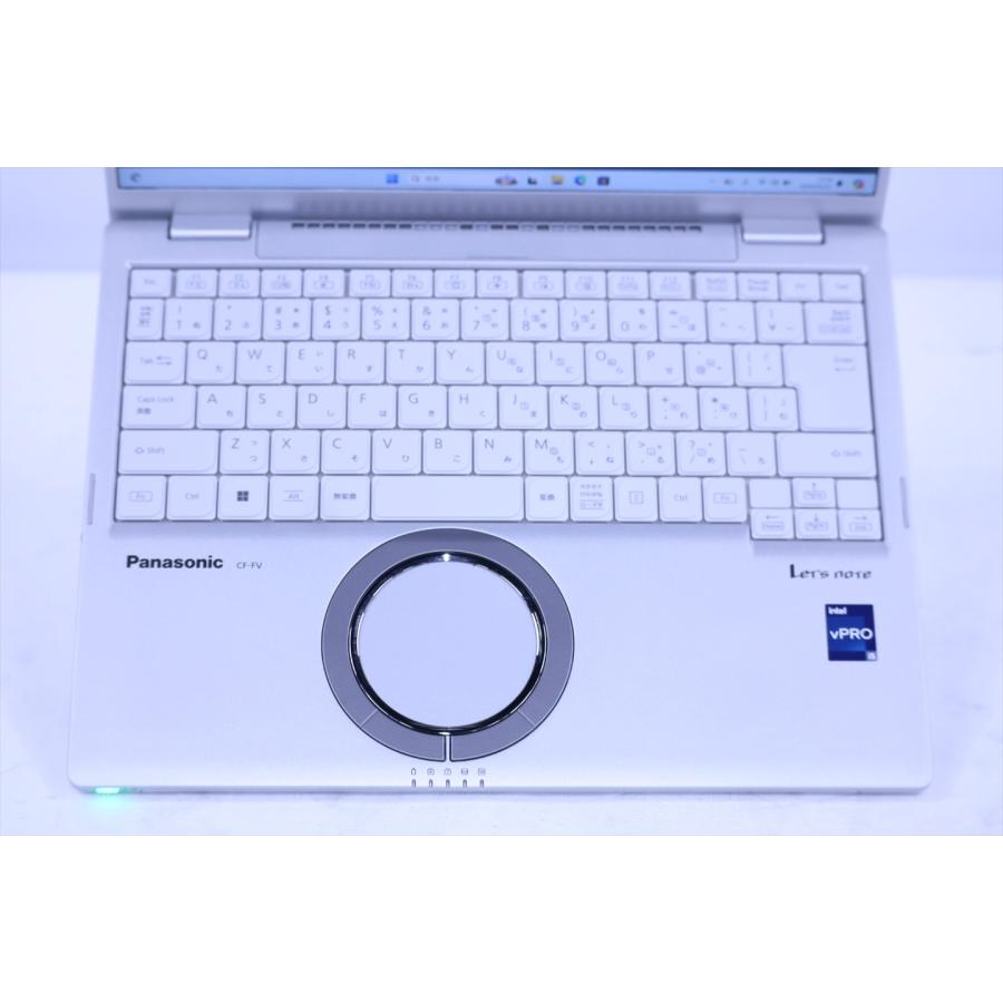 パナソニック レッツノート 累積時間少 2023年QHD液晶快速モデル 13世代Corei5 Let's note CF-FV4RDAAS i5-1345U 16G 256G 14.0QHD Wi-Fi6E リカバリ BAA評価の画像