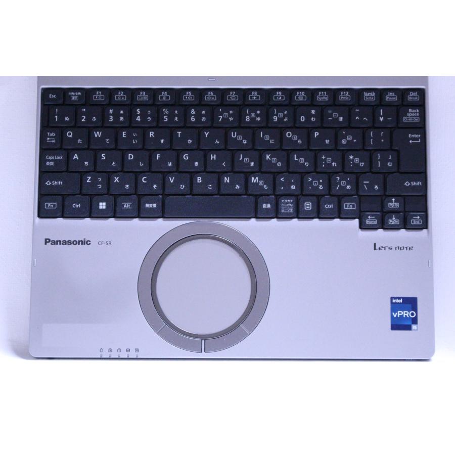 Let's note SR パナソニック レッツノート バッテリー良 累積時間少