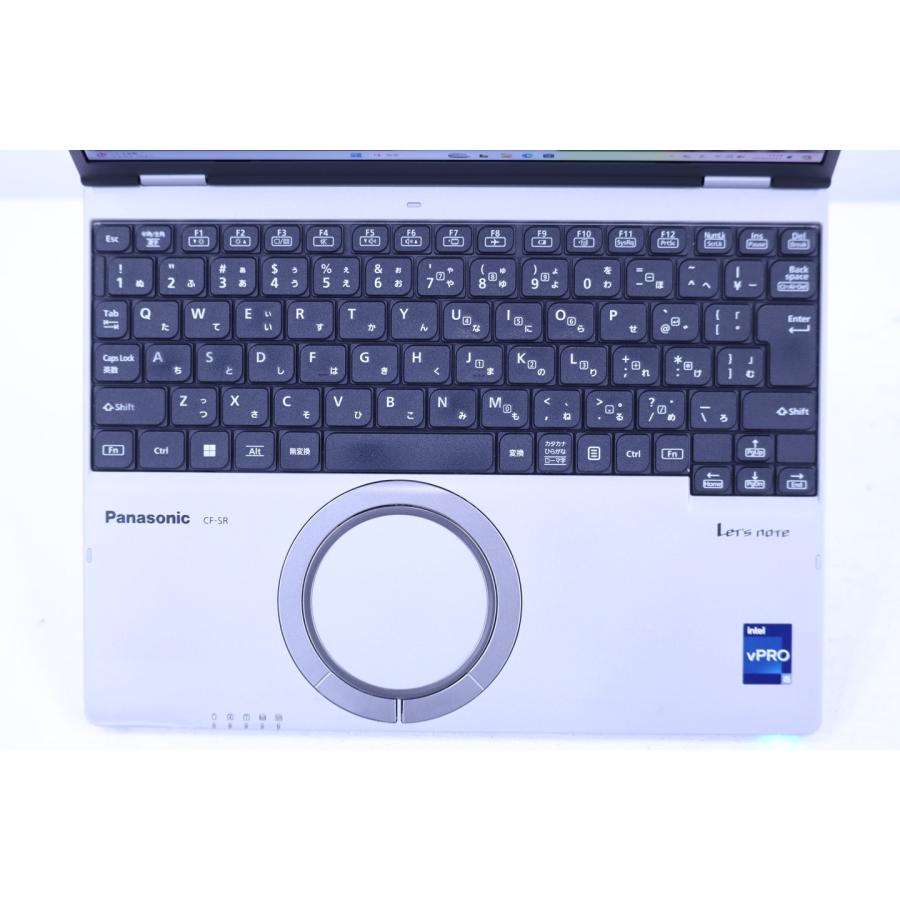 パナソニック レッツノート 良品 13世代Corei5 Let's note CF-SR4RDAAS i5-1345U 16G 256G 12.4WUXGA+ Thunderbolt4 Wi-Fi6E Office Win11 リカバリ A+AA評価の画像