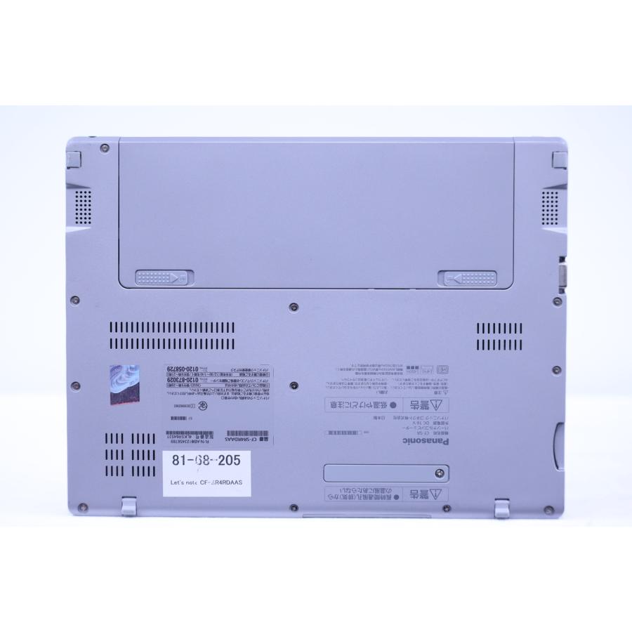 パナソニック レッツノート 良品 13世代Corei5 Let's note CF-SR4RDAAS i5-1345U 16G 256G 12.4WUXGA+ Thunderbolt4 Wi-Fi6E Office Win11 リカバリ A+AA評価の画像