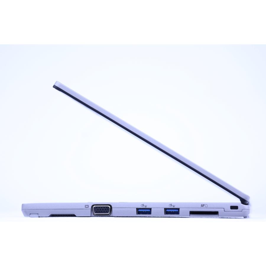 パナソニック レッツノート 良好品 13世代Corei5 Let's note CF-SR4RDAAS i5-1345U 16G 256G 12.4WUXGA+ Thunderbolt4 Wi-Fi6E Office Win11 リカバリ AAA評価の画像