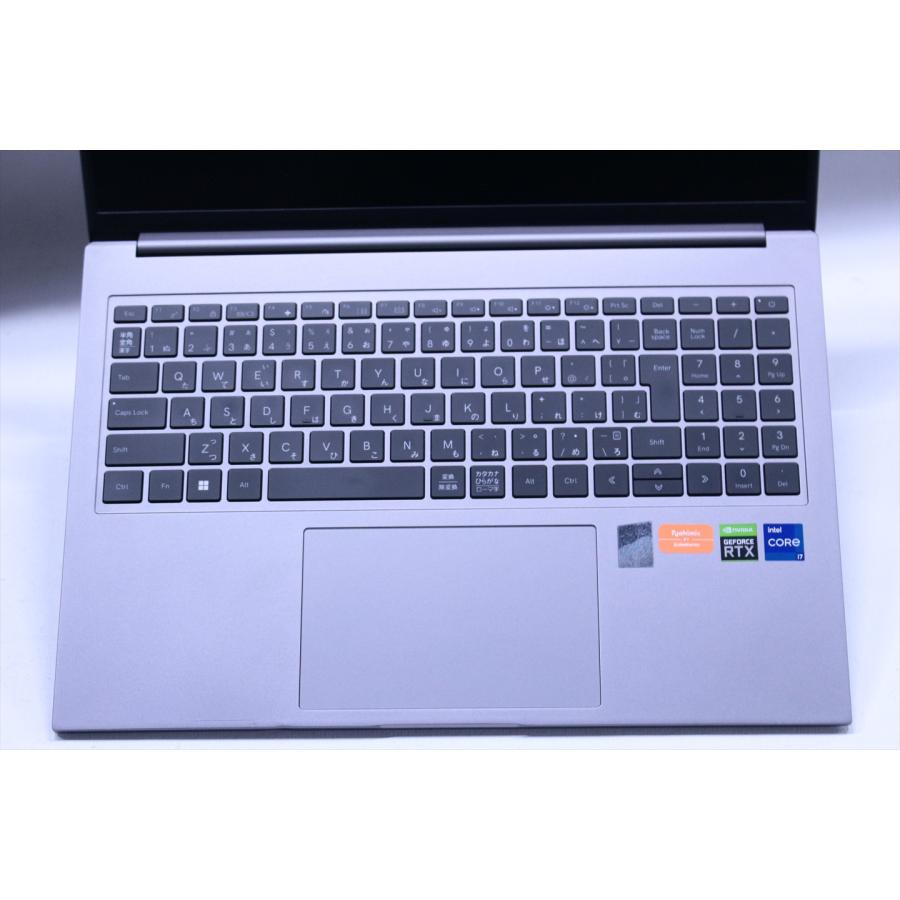 ノートパソコン 良好品 2022年16.0型液晶RTX3060ゲーミング・クリエイターPC raytrek R6-AA i7-12700H 32G 2.0T 16.0WQXGA Wi-Fi6 Office AAA評価の画像
